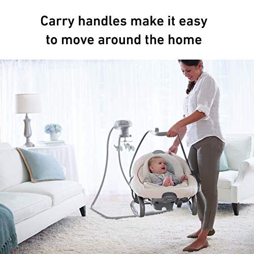 Swing and Rocker with Removable Seat and 6 Speeds A2651