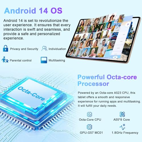 10 Inch Android Tablet with Keyboard and Mouse K3362