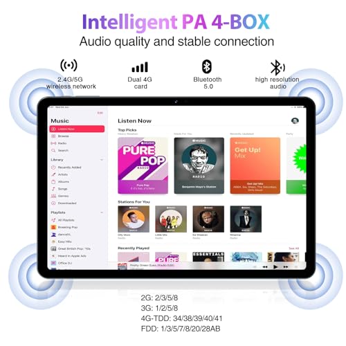 11 Inch 2.4K Display Tablet, 16GB RAM 256GB ROM, 8580mAh Battery F83213