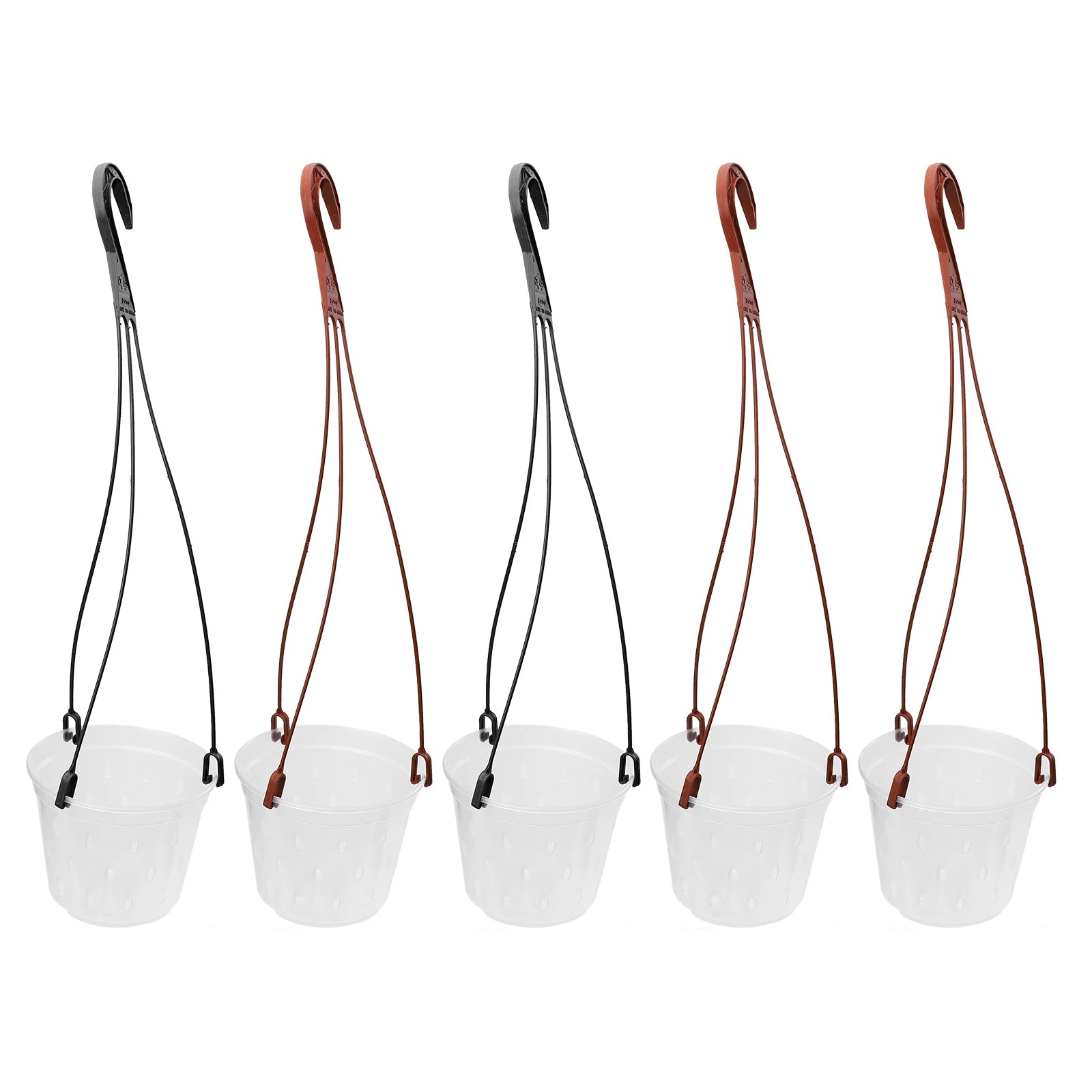 5 Sets Hanging Flower Pot Planter Phalaenopsis PP Material H340
