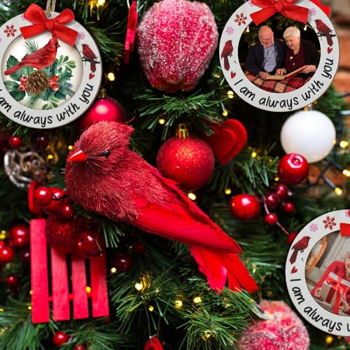 24 Pcs Christmas Photo Ornament Frames for Baby First Christmas Tree Keepsake K3591