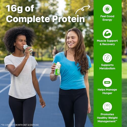 Organic Nutritional Protein Shake, Creamy Chocolate Fudge, 16g Whey Protein, 11 Fl Oz (12 Pack) A132724