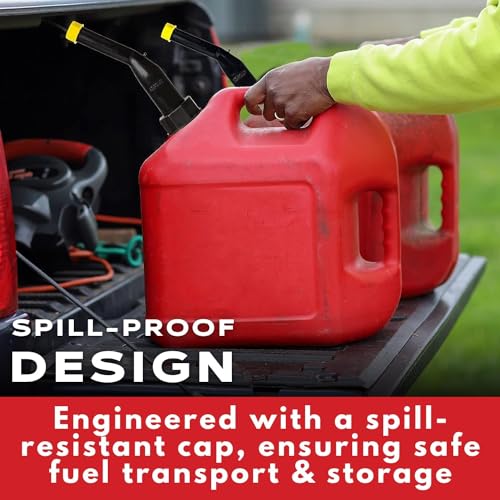 Rigid Spout Replacement and Vent Kit for Water Jugs and Gas Cans U522