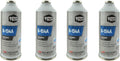 R-134a Refrigerant Automotive use in a 12oz Self-Sealing Container (4 Pack), R134AV2