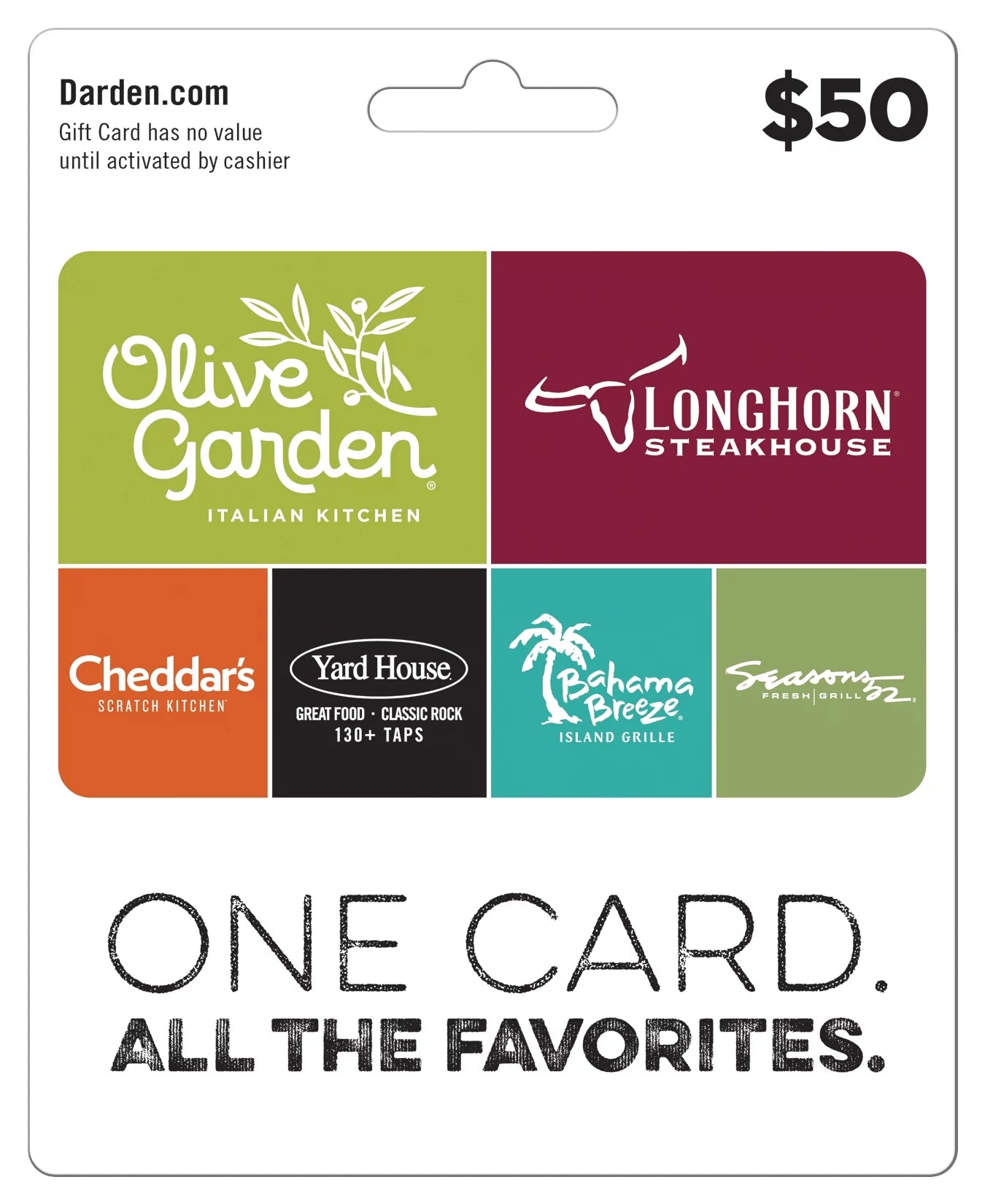 $50 Gift Card G70742