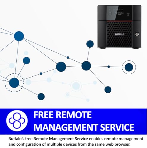 2-Bay 4TB Desktop NAS with Hard Drives Included B985014