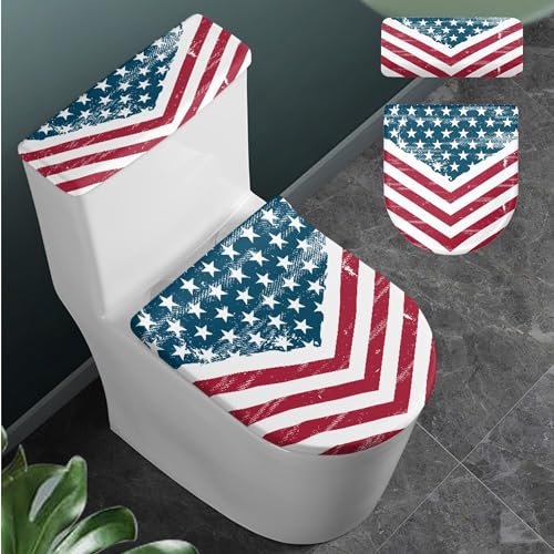 Christmas Toilet Lid and Tank Cover Set for Bathroom Decor K51670