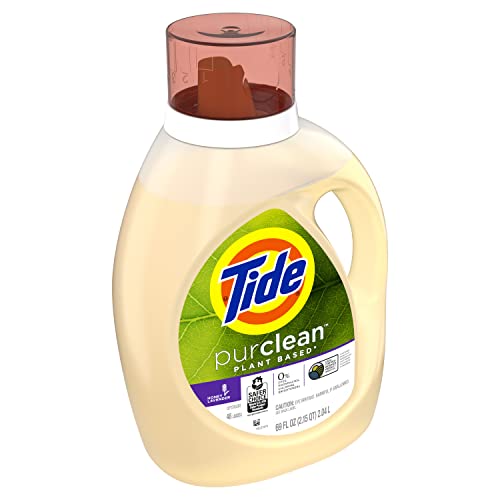 Plant-based liquid laundry detergent, honey lavender, 32 loads D4840
