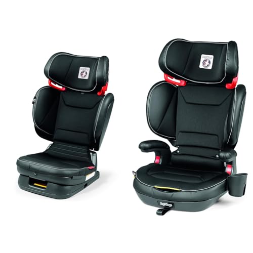 Peg Perego Viaggio Flex 120 - Booster Car Seat - for Children from 40 to 120 lbs - Made in Italy - Licorice (Black)