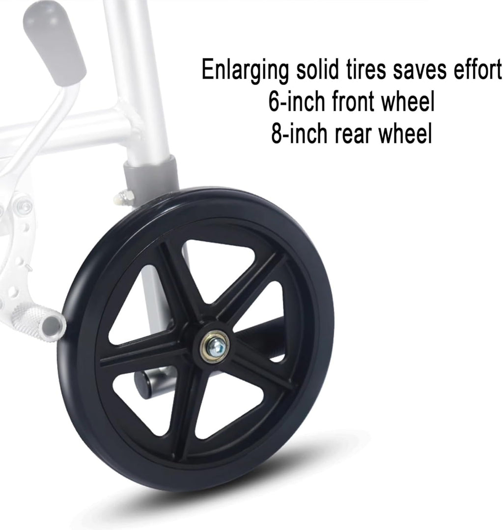 Shower Wheelchair with Wheels, Portable Commode Chair for Elderly S795