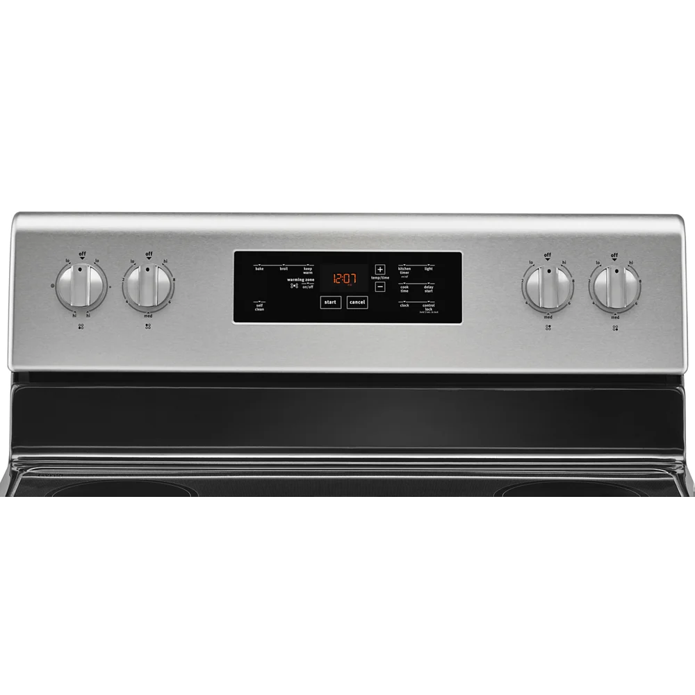 30" Wide 5.3 Cu. Ft. Free Standing Electric Range - Stainless V31788