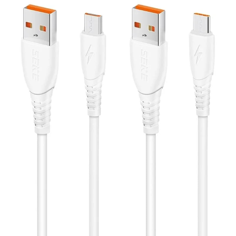 USB to Type C/Micro USB Data Cable, 6A Quick Charging F57423