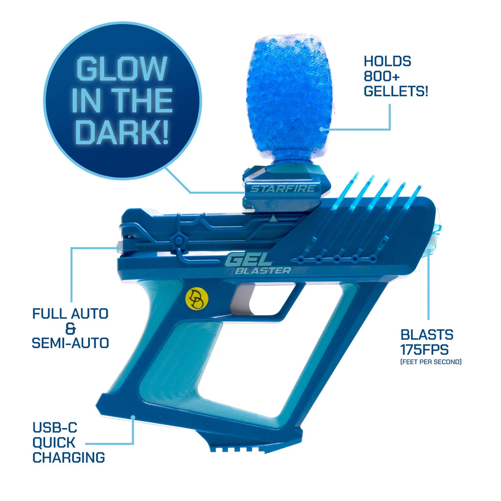 Glow-in-the-Dark Water Bead Blaster with 5K Gellets R9802