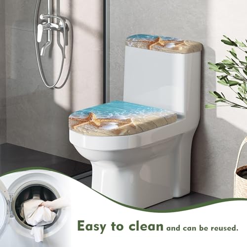 Christmas Toilet Lid and Tank Cover Set for Bathroom Decor K51670