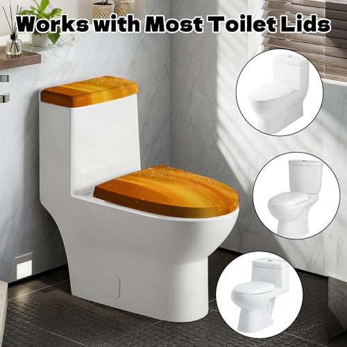 Christmas Toilet Lid Cover, Washable Seat and Tank Protector W1747