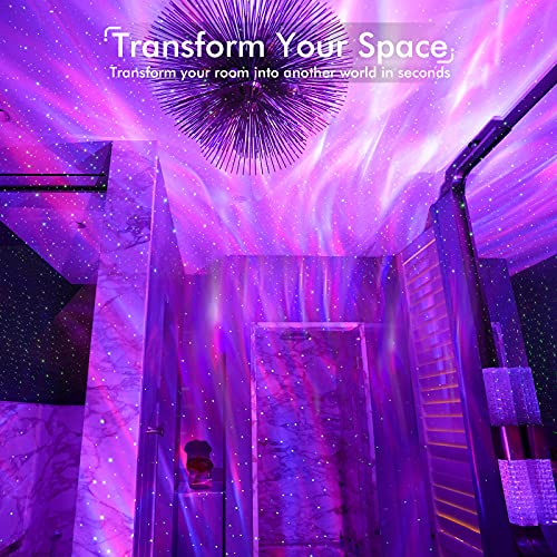 Galaxy Projector with Bluetooth Speaker and White Noise for Bedroom P99664
