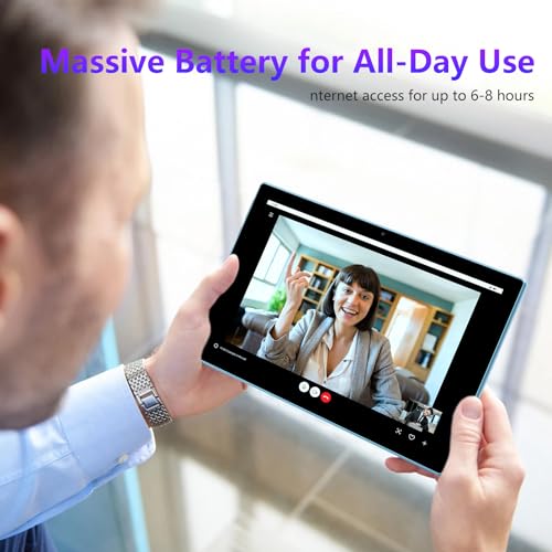 10 Inch Android Tablet with Keyboard Case Mouse Stylus J550018