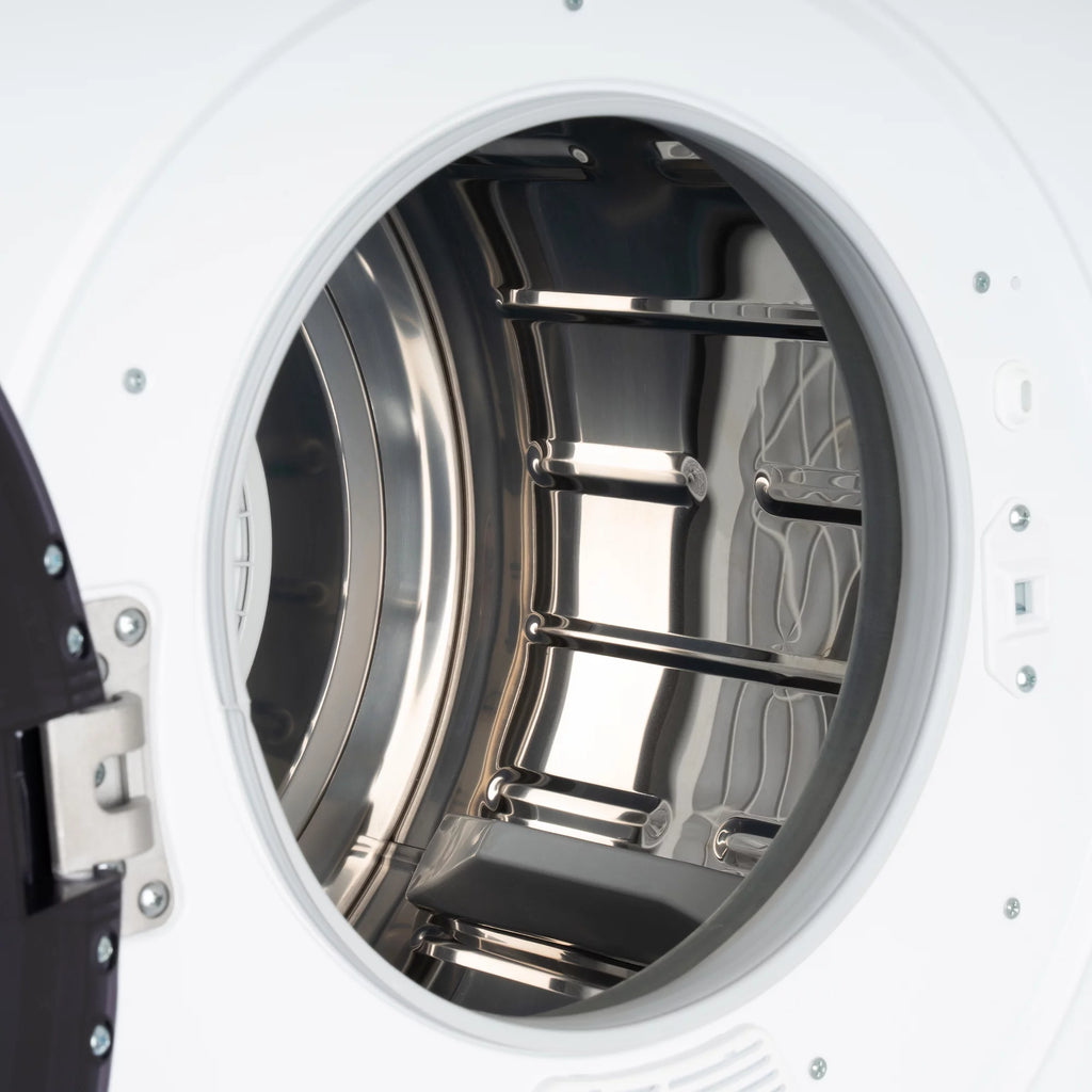 Portable Laundry Dryer with Easy Knob Control, Stainless Steel, Wall Mount Kit Included U8593