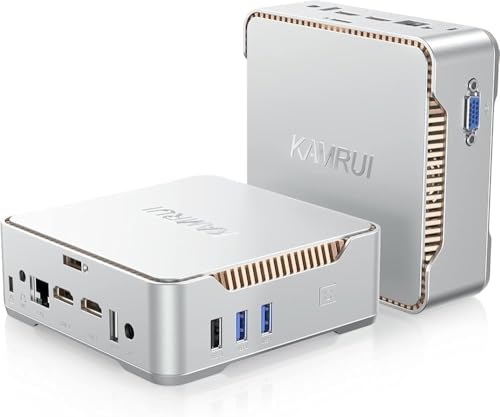 Mini PC, 8GB RAM 256GB SSD, 4K UHD, Gigabit Ethernet L33281