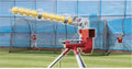 Heater Sports Sports Baseball Pitching Machine and Xtender 24 Batting Cage
