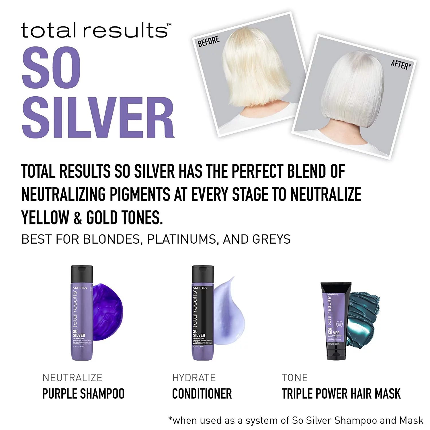So Silver Shampoo 33.8oz F89826