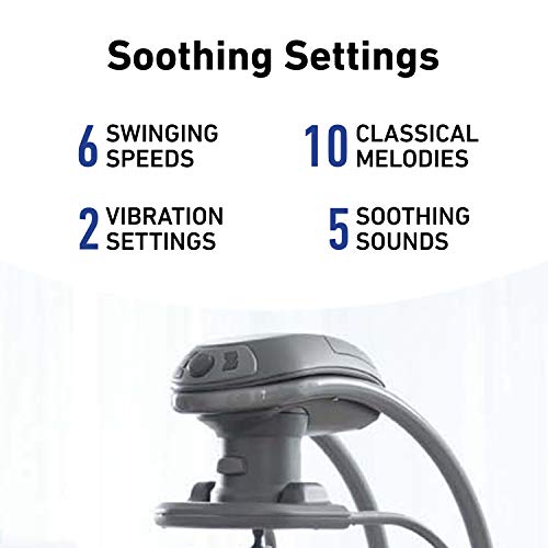 Swing and Rocker with Removable Seat and 6 Speeds A2651