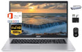 Acer Aspire 1 Slim 2024 Newest Laptop, 15.6'' Full HD Display, 8GB RAM, 128GB eMMC, Dual-Core Intel Celeron N4500, UHD Graphics, RJ45, WiFi, Webcam, 1-Year Microsoft 365, Windows 11S +MarxsolAccessory