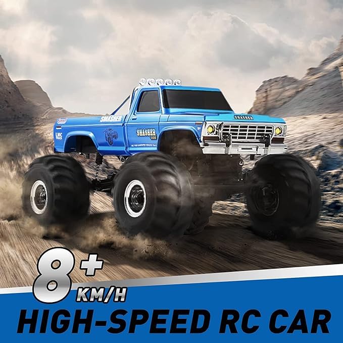 1/24 RC Crawler Monster Truck 4x4 Off-Road with Battery and Remote Control L772663