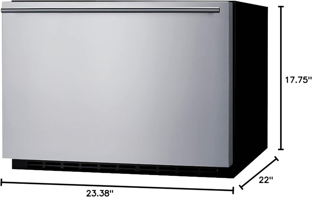 24" Built-In Drawer Refrigerator, 2 cu.ft, Frost-Free S8780