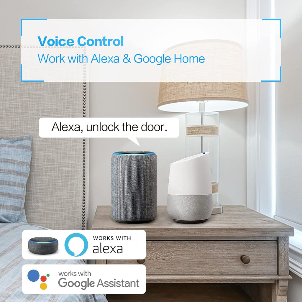 Smart Door Lock with Fingerprint and Keyless Entry I734