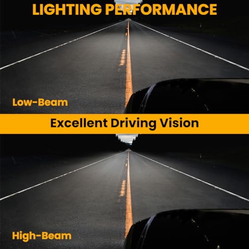 Chrome LED Dual Halo Projector Headlights for 2011-2014 Dodge Charger, Pair S2265