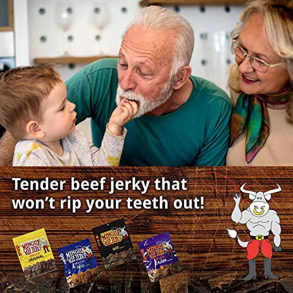 Beef Jerky Sampler Pack, 14 oz Y516862
