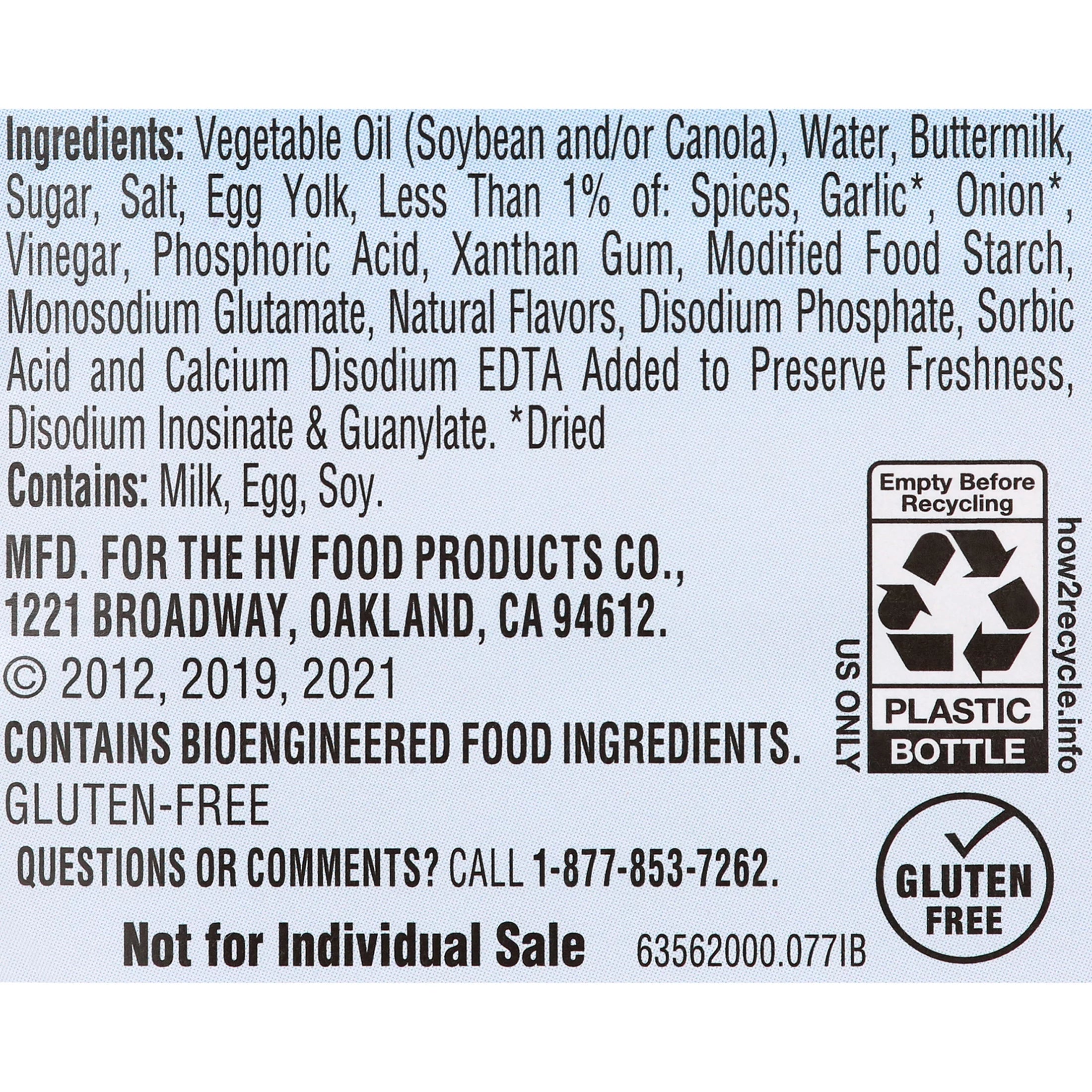 Ranch Dressing, 40 fl oz, 2 Count I119