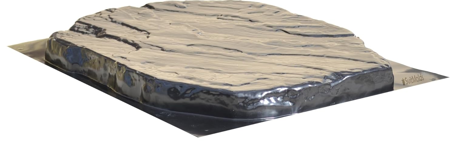 Concrete Mold DIY Stepping Stone Flagstone for Garden Walkway Q56585