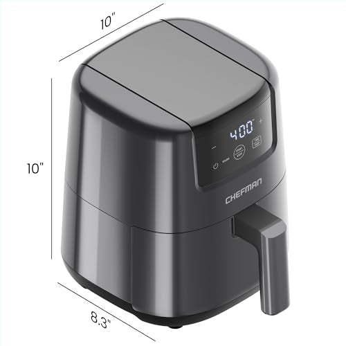 2 Qt Mini Air Fryer with Digital Timer and Nonstick Basket K944