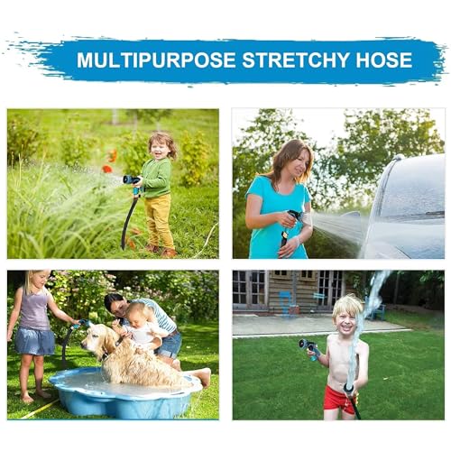 Expandable Garden Hose with Spray Nozzle and Storage Bag H52603