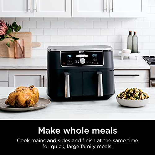 10QT 6-in-1 DualZone Air Fryer with 2 Independent Baskets B40403