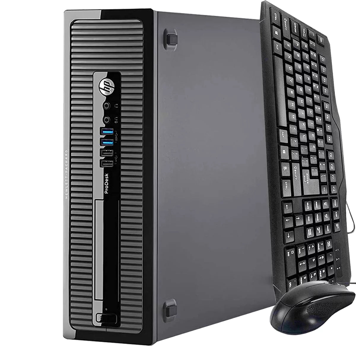 HP ProDesk 400 G1 SF Dual Core 3.4Ghz 8GB 256GB SSD Windows 10 PRO Desktop Computer PC