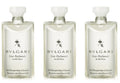 Bvlgari Au The Blanc (White Tea) Shampoo & Shower Gel 2.5 oz each - Set of 3