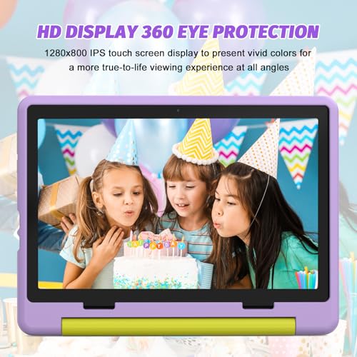 Kids Tablet 10 inch Octa-Core with Case, 64GB Expandable, Parental Control M267122