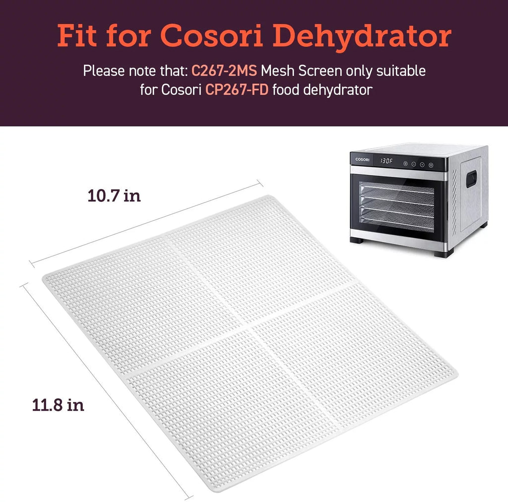 Food Dehydrator with 6 Stainless Steel Trays and Digital Timer A329
