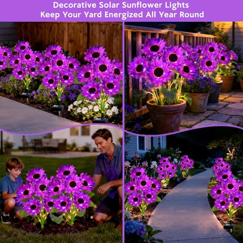Outdoor Solar Christmas Decorations, 180 LED Candy Cane Lights, 8 Modes, Waterproof G88930
