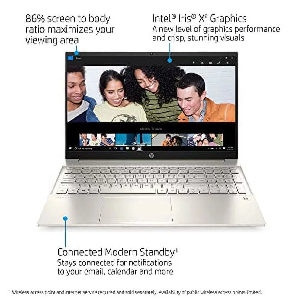 15.6" IPS FHD Touchscreen Laptop, Intel Core i7, 16GB RAM, 512GB SSD, Windows 11 Pro Z660147