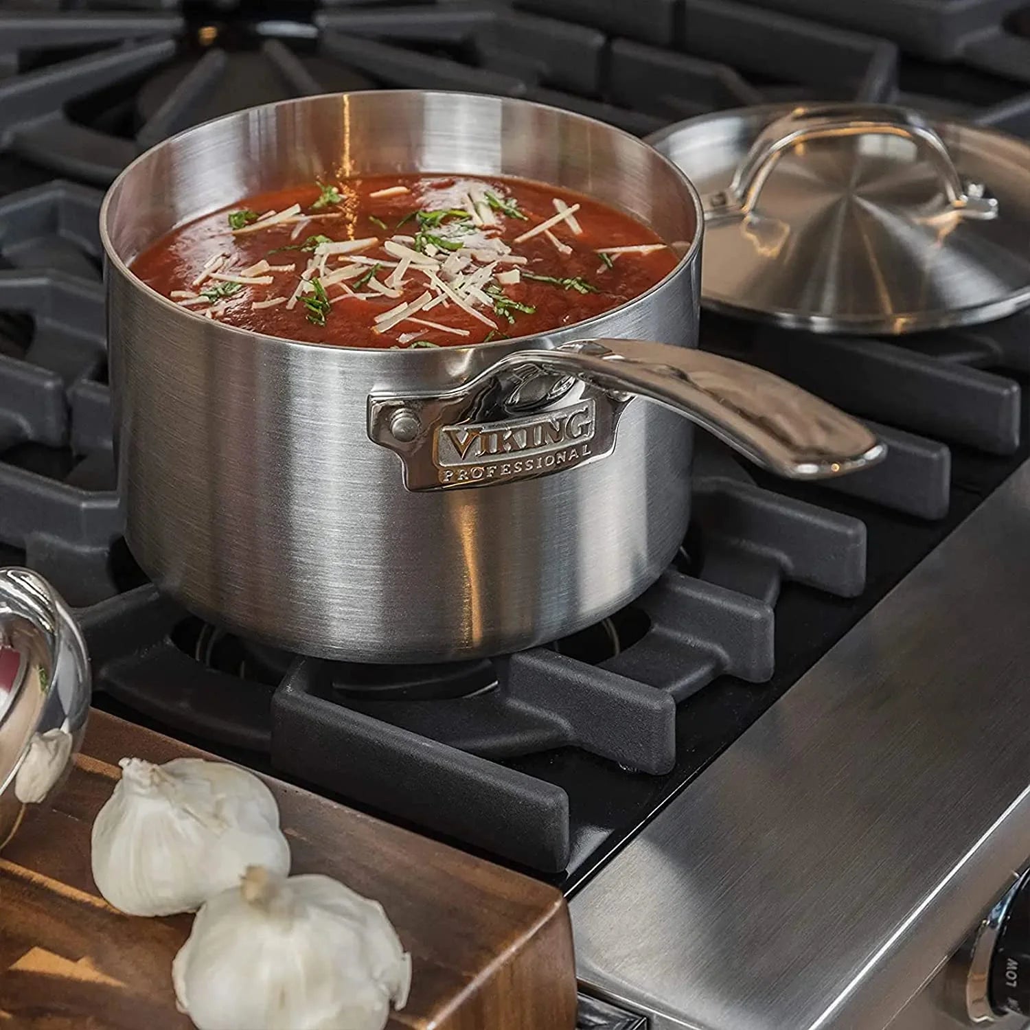 5-Ply Stainless Steel Cookware Set 10 Piece E96958