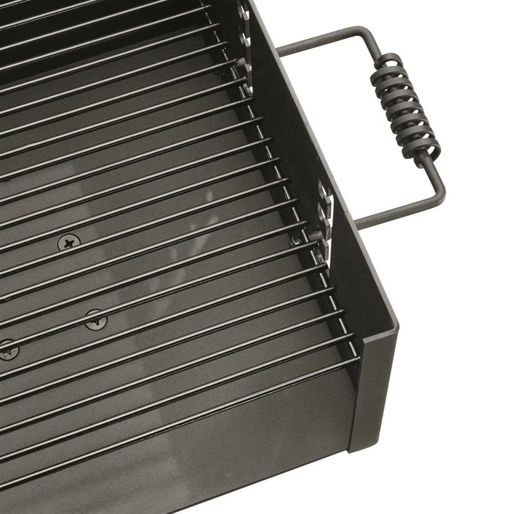 Heavy-Duty Park-Style Charcoal BBQ Grill for Camping and Outdoor Cooking N105