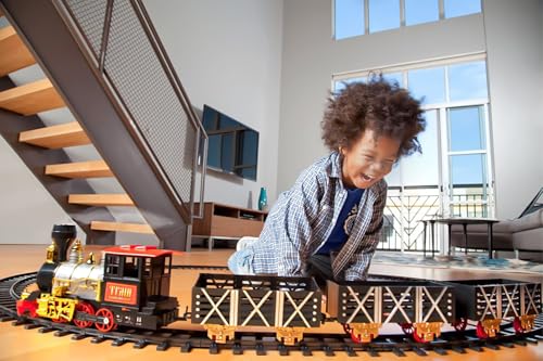 Christmas Train Set with Real Smoke, Lights and Sounds D20112