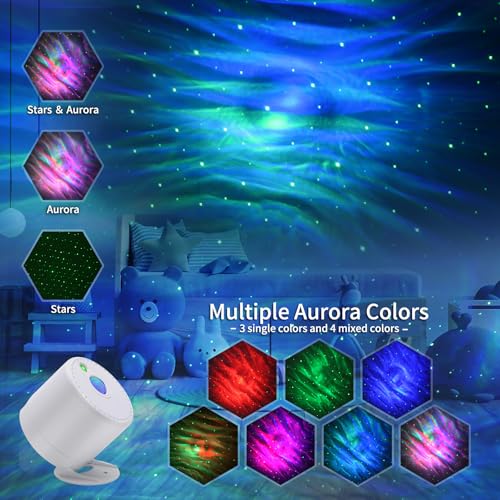 Christmas Laser Projector Lights Outdoor, Red and Green Stars, IP65 Waterproof V836077