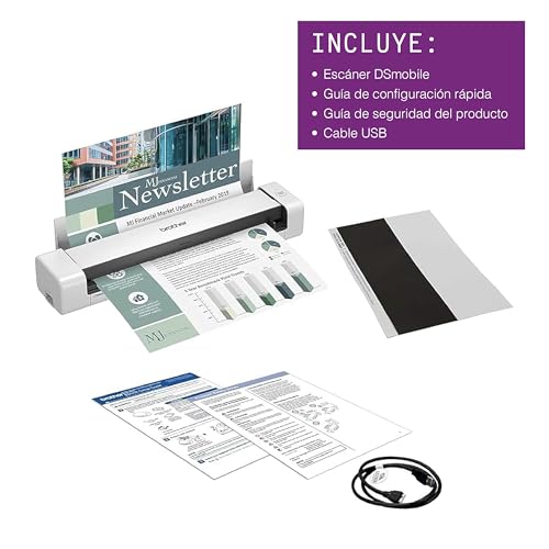 Compact Duplex Mobile Document Scanner B537531