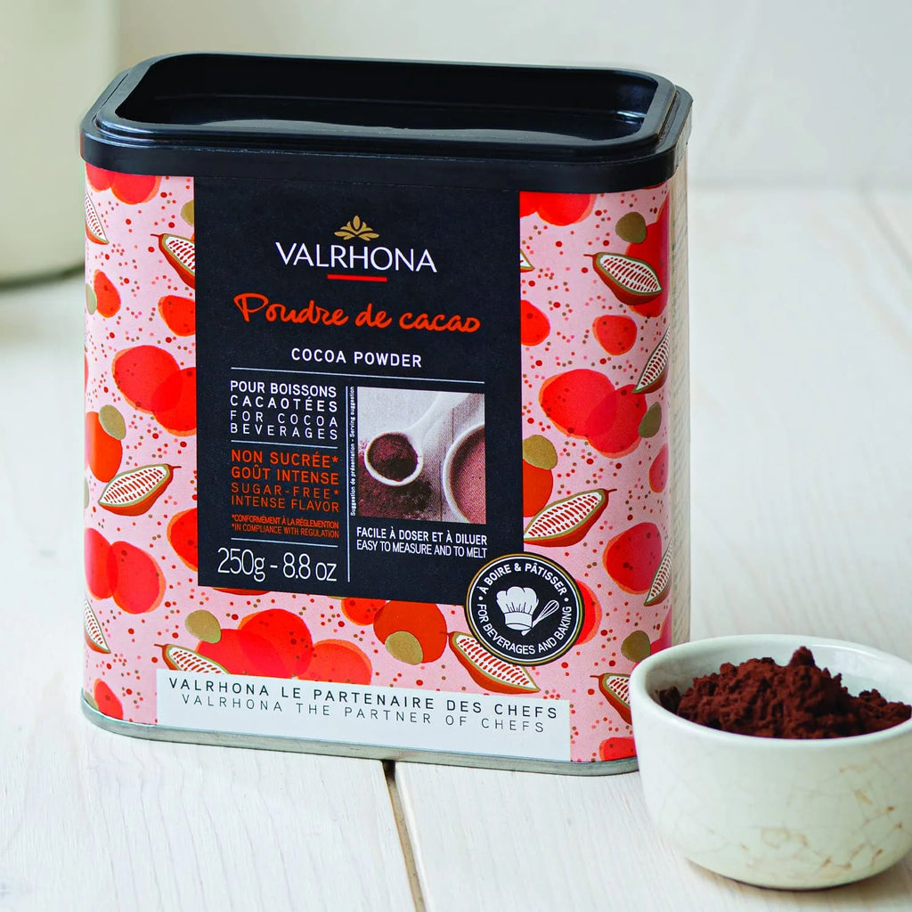 Dutch Processed Cocoa Powder, Pure Dark Intense Flavor, 250g N59168