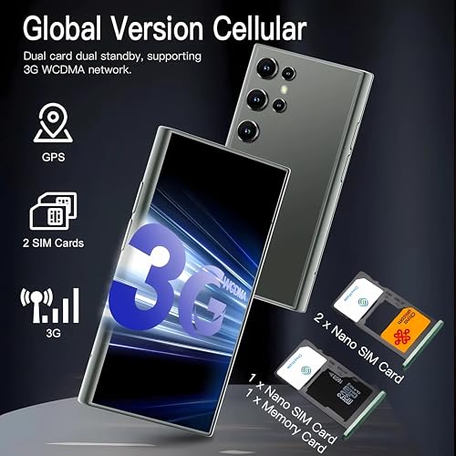 Mini Phone 3G Unlocked Android Smartphone 3.0 Inch Dual SIM Touch Screen 2GB RAM 16GB I4114
